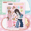 [RC01] NEW Rico Maru 'Let's Eat' Sticker Sheet -Rico Maru__korean_sticker_stationery