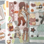 [RC03] NEW Rico Maru '3PM Snack' Sticker Sheet -Rico Maru__korean_sticker_stationery
