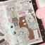 [RC05] NEW Rico Maru 'My Favorite Muffler' Sticker Sheet -Rico Maru__korean_sticker_stationery