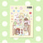 [RC06] NEW Rico Maru 'Summer Stay-at-Home' Sticker Sheet -Rico Maru__korean_sticker_stationery