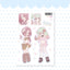[RC10] NEW Rico Maru 'Summer Juice' Sticker Sheet -Rico Maru__korean_sticker_stationery
