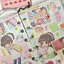 [RC20] NEW Rico Maru 'Dakku Therapy' Sticker Sheet -Rico Maru__korean_sticker_stationery