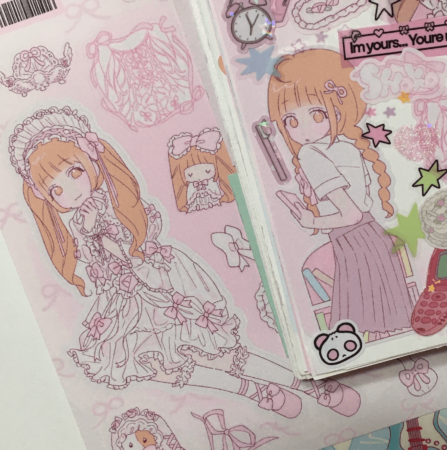 [RC23] NEW Rico Maru 'Mood Change' Sticker Sheets -Rico Maru__korean_sticker_stationery