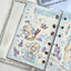 [RC24] NEW Rico Maru 'Love Bao Pink/Blue' Sticker Sheets (options) -Rico Maru_RC24S2 - Blue (Lemon Cream)_korean_sticker_stationery