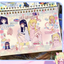 [RC31] NEW Rico Maru 'Cyber Idol' Big Sticker Sheet -Rico Maru__korean_sticker_stationery