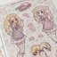 [RC33] NEW Rico Maru 'Maid Paradise' Sticker Sheet -Rico Maru__korean_sticker_stationery