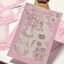[RC34] NEW Rico Maru 'Shine/Rosey Paradise' Sticker Sheet (options) -Rico Maru_RC34S2 - Rosey (Strawberry)_korean_sticker_stationery
