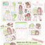 [RC35] NEW Rico Maru x Cotton World Collaboration 'Fairy Wish' Sticker Pack -Rico Maru__korean_sticker_stationery