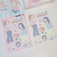 [RY08] Rayeon Fancy 'Collection Shop Tour' Matte Sticker Sheet - Rayeon Fancy__korean_sticker_stationery