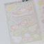 [RY10] Rayeon Fancy 'Girls' Sticker Sheet Pack (Pack/Singles) - Rayeon Fancy_RY10S3 - Glasses & Rollerblade_korean_sticker_stationery