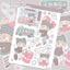 [RY19] Rayeon Fancy 'Yokai Hunting' Sand Glitter Clear Sticker Sheet - Rayeon Fancy__korean_sticker_stationery