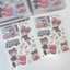 [RY19] Rayeon Fancy 'Yokai Hunting' Sand Glitter Clear Sticker Sheet - Rayeon Fancy__korean_sticker_stationery