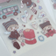 [RY19] Rayeon Fancy 'Yokai Hunting' Sand Glitter Clear Sticker Sheet - Rayeon Fancy__korean_sticker_stationery