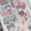 [RY19] Rayeon Fancy 'Yokai Hunting' Sand Glitter Clear Sticker Sheet - Rayeon Fancy__korean_sticker_stationery
