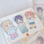 [RY22] Rayeon Fancy 'Girls That I Met' Sand Glitter Clear Sticker Flakes - Rayeon Fancy__korean_sticker_stationery