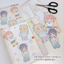 [RY22] Rayeon Fancy 'Girls That I Met' Sand Glitter Clear Sticker Flakes - Rayeon Fancy__korean_sticker_stationery