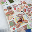 [RY25] Rayeon Fancy 'Sandwich' Matte Sticker Sheet - Rayeon Fancy__korean_sticker_stationery