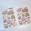 [RY25] Rayeon Fancy 'Sandwich' Matte Sticker Sheet - Rayeon Fancy__korean_sticker_stationery