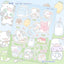[RY26] Rayeon Fancy 'Milk' Matte Sticker Sheet - Rayeon Fancy__korean_sticker_stationery