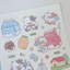 [RY26] Rayeon Fancy 'Milk' Matte Sticker Sheet - Rayeon Fancy__korean_sticker_stationery