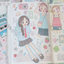 [RY28] Rayeon Fancy 'Blue Excitement' Matte Sticker Sheet - Rayeon Fancy__korean_sticker_stationery