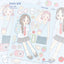 [RY28] Rayeon Fancy 'Blue Excitement' Matte Sticker Sheet - Rayeon Fancy__korean_sticker_stationery