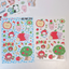 [RY29] Rayeon Fancy 'I Love Apple' Matte Sticker Sheet - Rayeon Fancy__korean_sticker_stationery