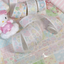 [RY35] Rayeon Fancy 'Silly Heart' Glitter Kisscut Masking Tape - Rayeon Fancy__korean_sticker_stationery