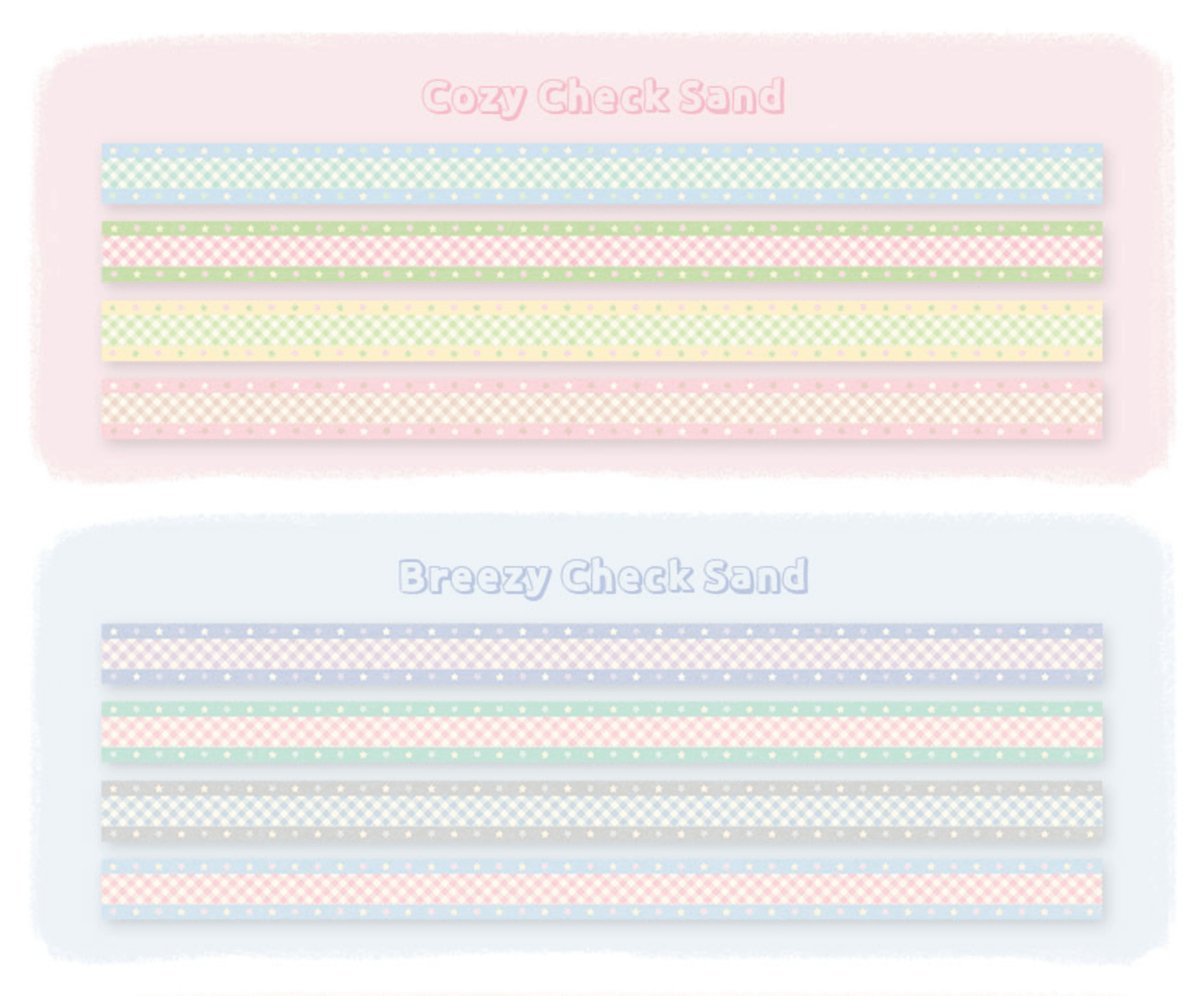 [RY38] NEW Rayeon Fancy 'Breezy/Cozy ' Masking Tapes (options) - Rayeon Fancy_RY38S2 - Cozy_korean_sticker_stationery