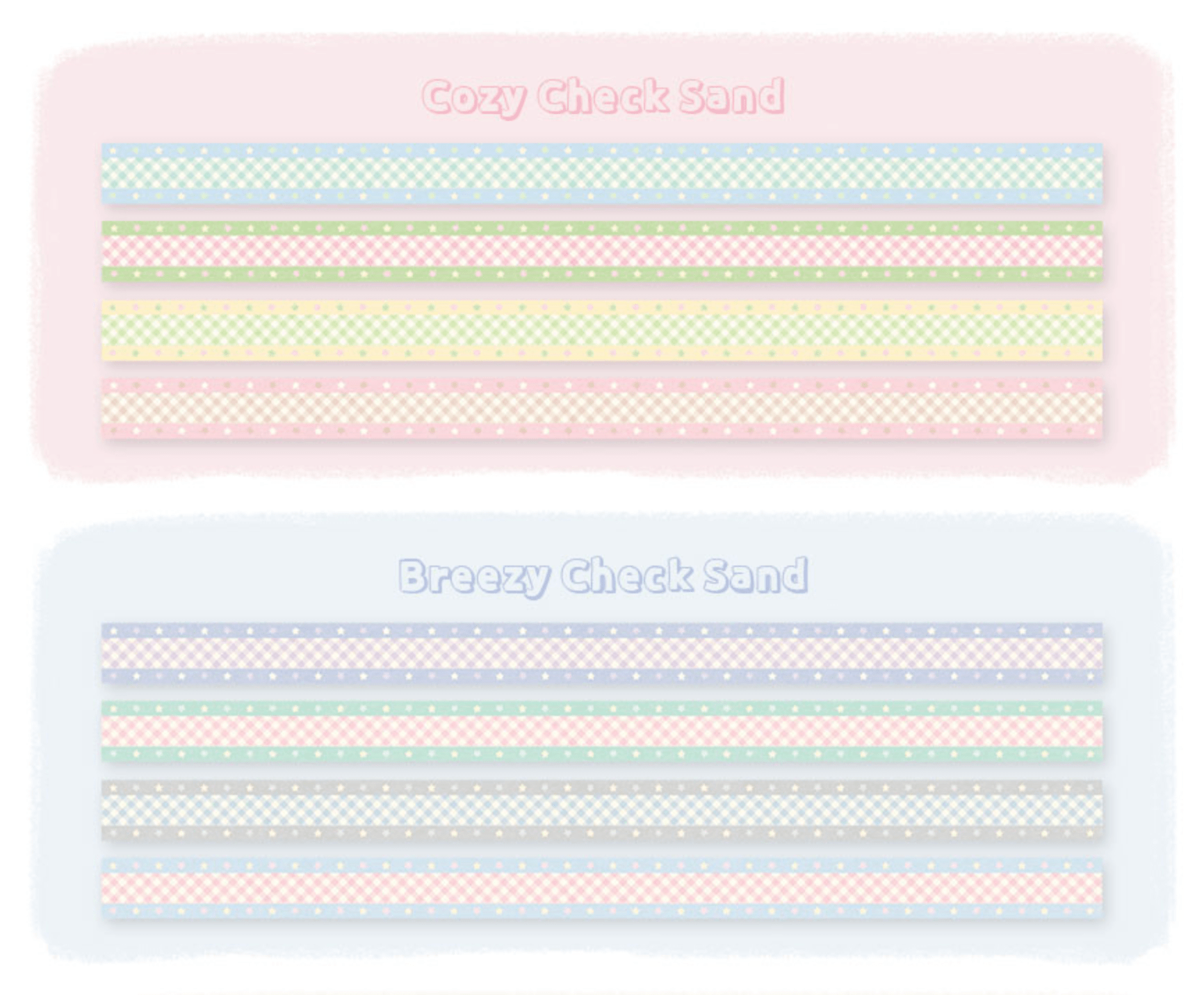 [RY38] NEW Rayeon Fancy 'Breezy/Cozy ' Masking Tapes (options) - Rayeon Fancy_RY38S2 - Cozy_korean_sticker_stationery