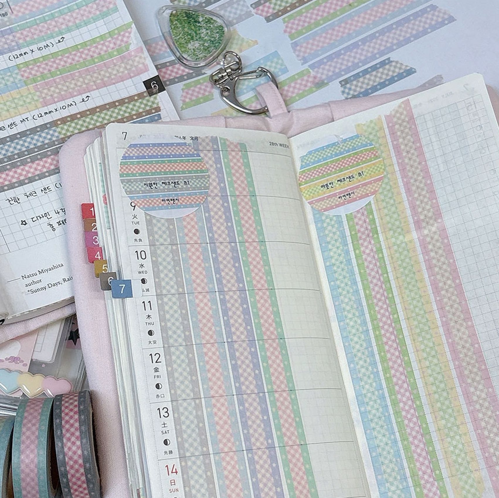 [RY38] NEW Rayeon Fancy 'Breezy/Cozy ' Masking Tapes (options) - Rayeon Fancy_RY38S2 - Cozy_korean_sticker_stationery