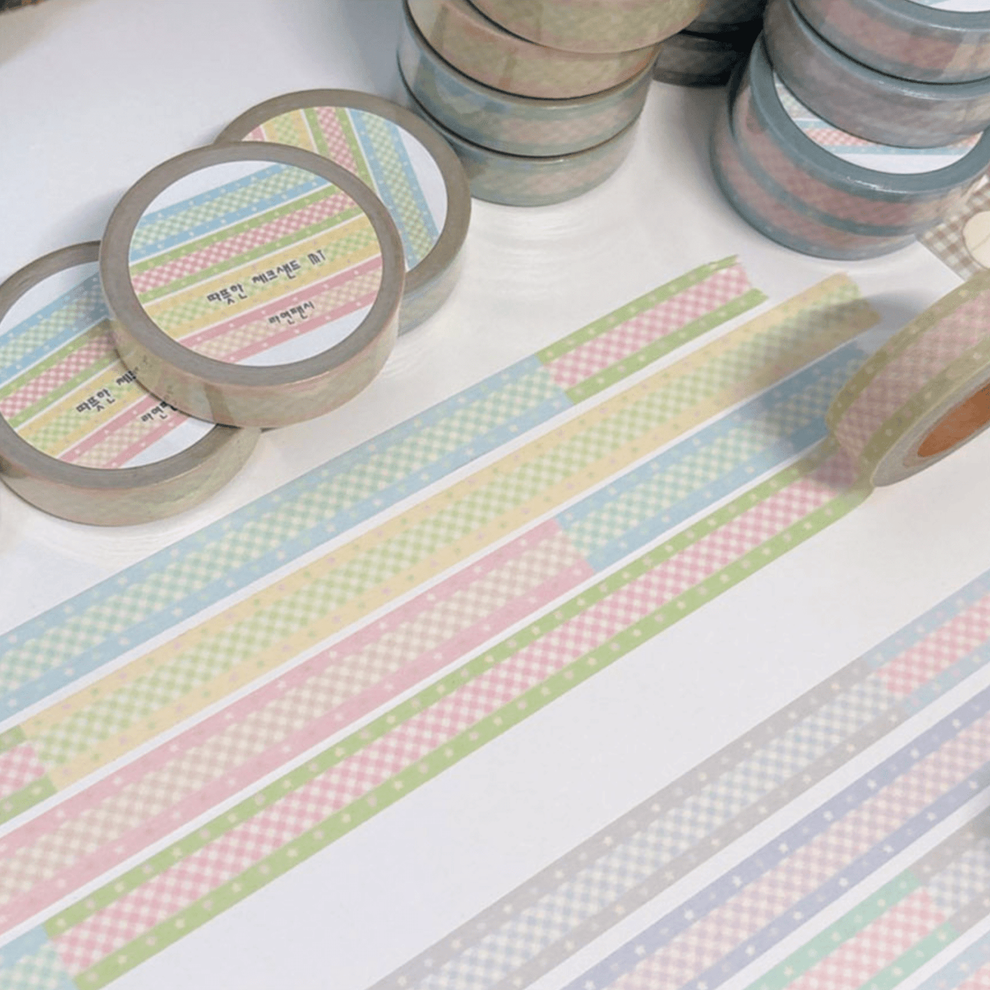 [RY38] NEW Rayeon Fancy 'Breezy/Cozy ' Masking Tapes (options) - Rayeon Fancy_RY38S2 - Cozy_korean_sticker_stationery