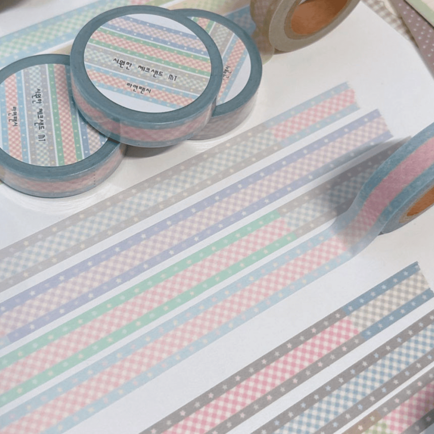 [RY38] NEW Rayeon Fancy 'Breezy/Cozy ' Masking Tapes (options) - Rayeon Fancy_RY38S2 - Cozy_korean_sticker_stationery