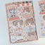 [RY44] NEW Rayeon Fancy 'Taiyaki' Matte Sticker Sheet - Rayeon Fancy__korean_sticker_stationery