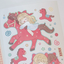 [RY45] NEW Rayeon Fancy 'Red Horse' Matte Sticker Sheet - Rayeon Fancy__korean_sticker_stationery