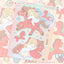 [RY45] NEW Rayeon Fancy 'Red Horse' Matte Sticker Sheet - Rayeon Fancy__korean_sticker_stationery