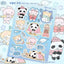 [RY46] NEW Rayeon Fancy 'Winter is So Cold' Matte Sticker Sheet - Rayeon Fancy__korean_sticker_stationery