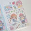 [RY52] NEW Rayeon Fancy 'Dentist is Scary' Matte Sticker Sheet - Rayeon Fancy__korean_sticker_stationery