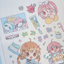 [RY52] NEW Rayeon Fancy 'Dentist is Scary' Matte Sticker Sheet - Rayeon Fancy__korean_sticker_stationery