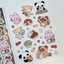 [RY57] NEW Rayeon Fancy 'Lunch Menu Recommendation' Matte Sticker Sheet - Rayeon Fancy__korean_sticker_stationery