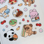 [RY57] NEW Rayeon Fancy 'Lunch Menu Recommendation' Matte Sticker Sheet - Rayeon Fancy__korean_sticker_stationery