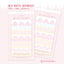 [RY58] NEW Rayeon Fancy 'Vintage Cafe/Strawberry Cake' Sticky Note Pad (options) - Rayeon Fancy_RY58S2 - Strawberry Cake_korean_sticker_stationery