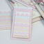 [RY58] NEW Rayeon Fancy 'Vintage Cafe/Strawberry Cake' Sticky Note Pad (options) - Rayeon Fancy_RY58S2 - Strawberry Cake_korean_sticker_stationery