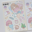 [RY61] NEW Rayeon Fancy 'Need a Rest' Matte Sticker Sheet -Rayeon Fancy__korean_sticker_stationery