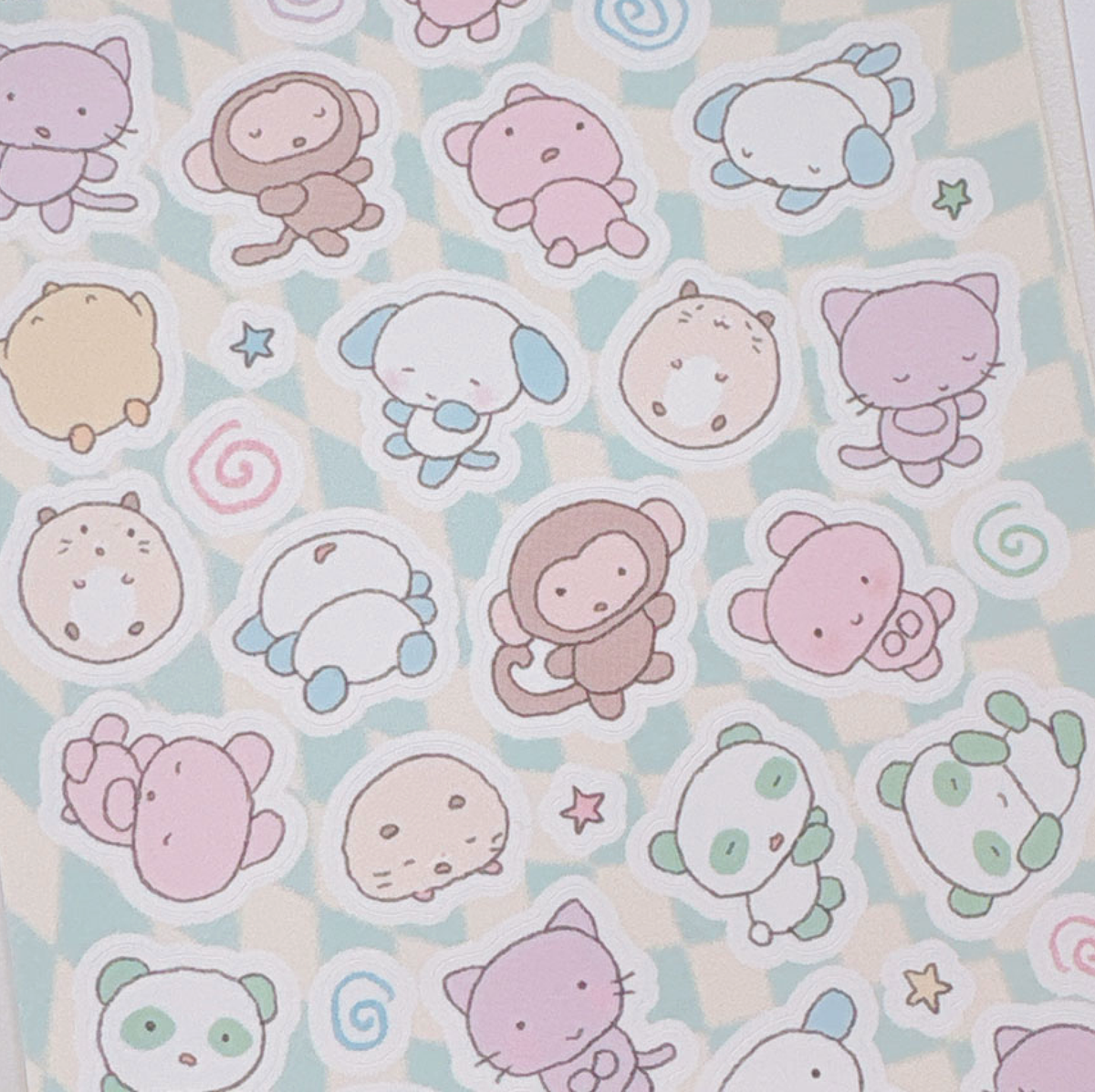 [RY63] NEW Rayeon Fancy 'Let it Be' Matte Sticker Sheet -Rayeon Fancy__korean_sticker_stationery