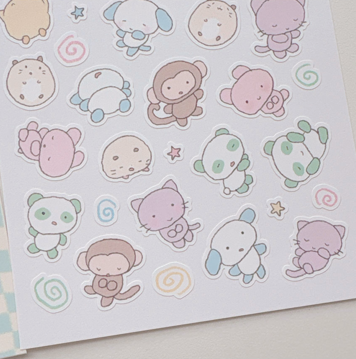 [RY63] NEW Rayeon Fancy 'Let it Be' Matte Sticker Sheet -Rayeon Fancy__korean_sticker_stationery