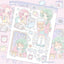 [RY65] NEW Rayeon Fancy 'Work Overload' Matte Sticker Sheet -Rayeon Fancy__korean_sticker_stationery