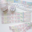 [RY66] NEW Rayeon Fancy 'Square Square Soda/Pink' Sparkle Silver Foil Kisscut Tape (options) -Rayeon Fancy_RY66S2 - Pink_korean_sticker_stationery