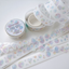 [RY67] NEW Rayeon Fancy 'Bubble' Silver Foil Kisscut Tape -Rayeon Fancy__korean_sticker_stationery