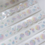 [RY67] NEW Rayeon Fancy 'Bubble' Silver Foil Kisscut Tape -Rayeon Fancy__korean_sticker_stationery